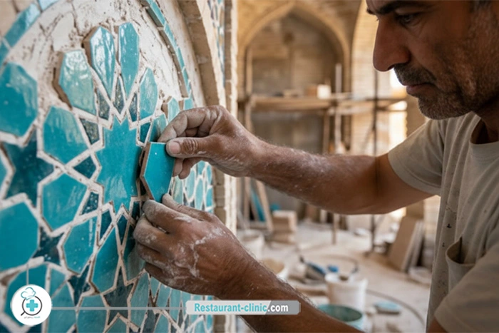 انتخاب مکان و طراحی سفره خانه سنتی